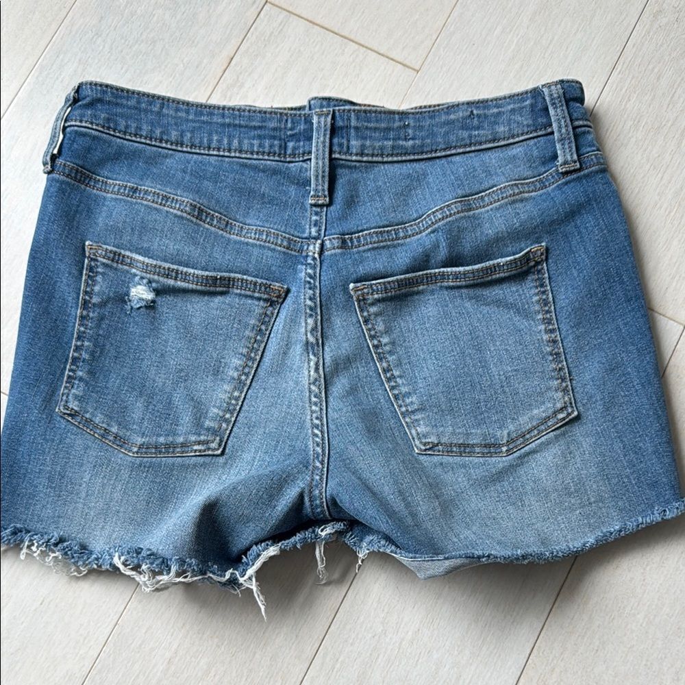 Universal Thread Distressed Jean Shorts - Picture 2 of 6